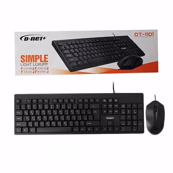کیبورد و موس دی نت مدل D-Net DT-1101