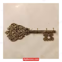 جاکلیدی برنجی برنزی سایز 10