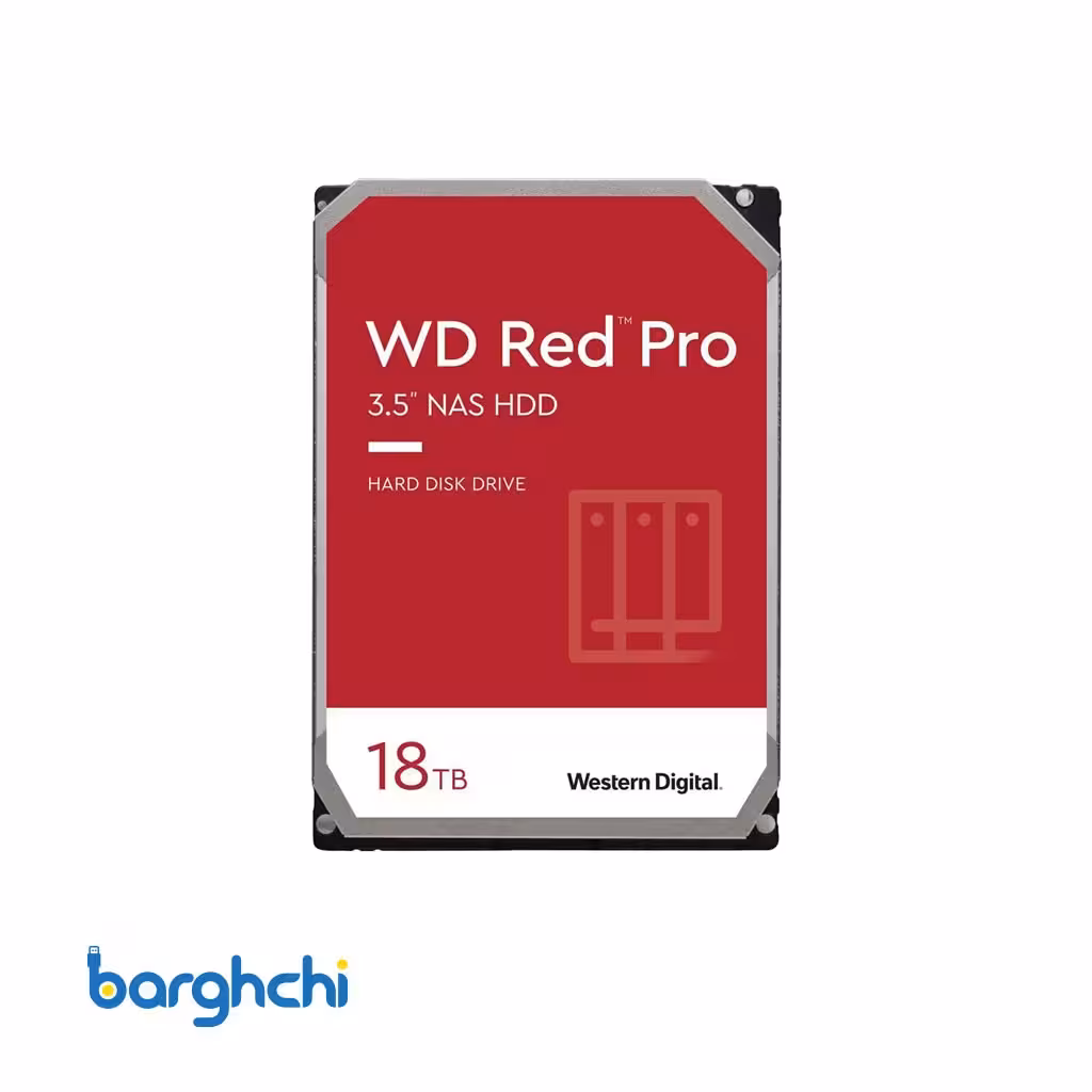 هارد دیسک وسترن دیجیتال Red Pro WD181KFGX ظرفیت 18 ترابایت