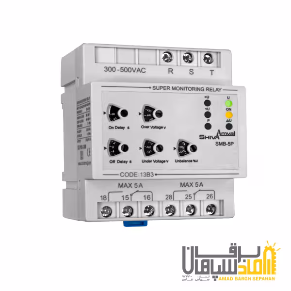 سوپر کنترل فاز (بدون نول) شیواامواج مدل SMB-5P