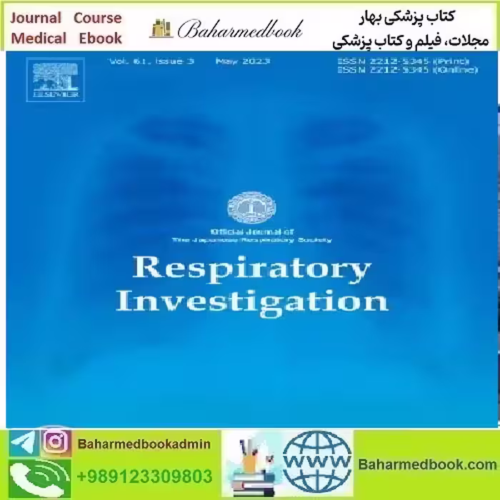 Respiratory Investigation Volume 58 Issue 1 to 6 2020 T