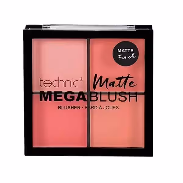 پالت رژگونه 4 رنگ تکنیک مدل Mega Blush