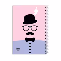 دفتر 100 برگ سیمی فانتزی الیپون طرح 3