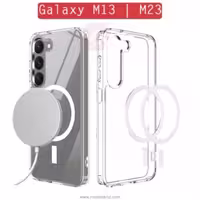 قاب مگ سیف دار شفاف سامسونگ Galaxy M13 | M23