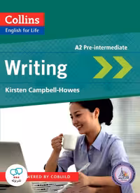 کتاب انگلیسی کالینز رایتینگ Collins English for Life Writing A2 pre-intermediate