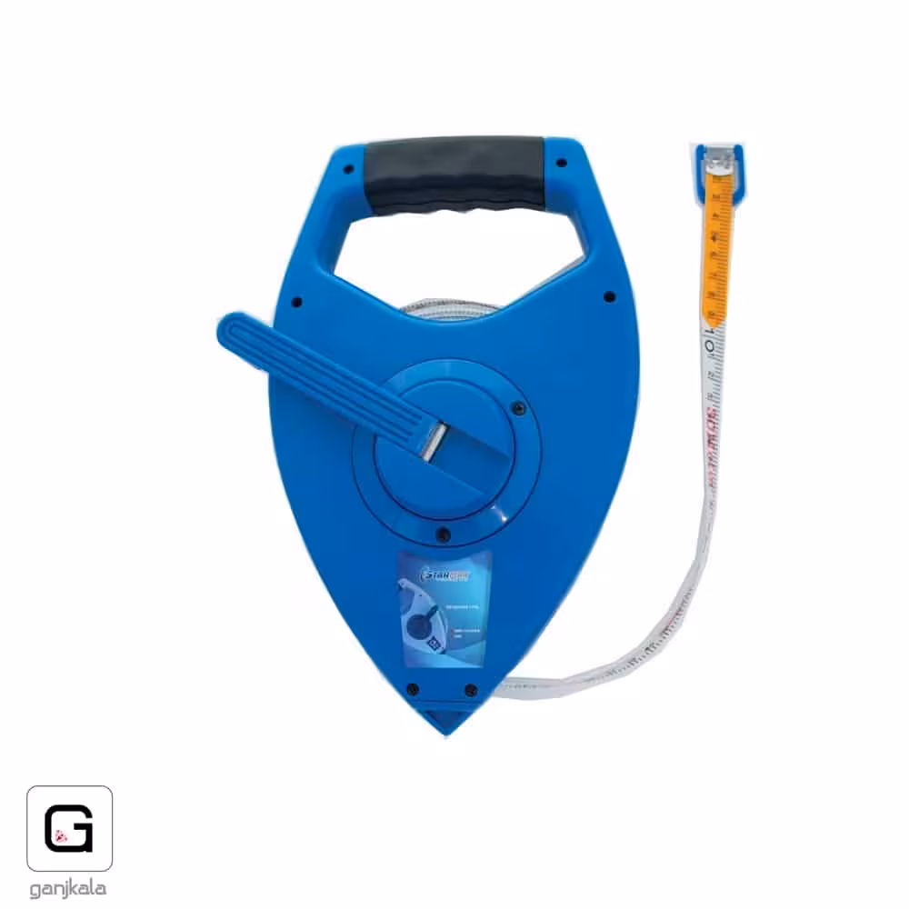 متر مهندسی فایبر 50 متر دسته دار برزنتی