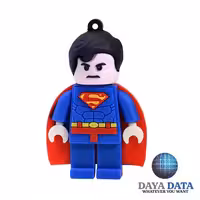 فلش مموری فانتزی دایا دیتا لگو سوپرمن مدلPC1056-5 ظرفیت64GB-USB2 رنگ آبی