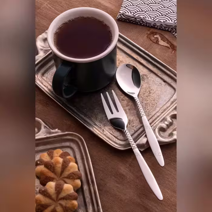قاشق مربا 6 پارچه رولنزا مدل A44