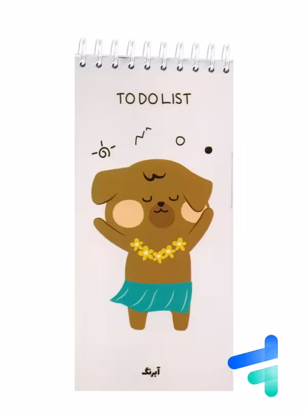 دفتر to do list طرح حیوانات کد 651420
