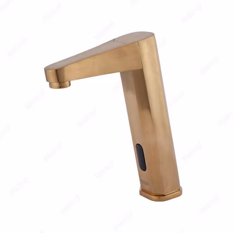 شیر روشویی هوشمند راسان مدل تیارا طلا مات