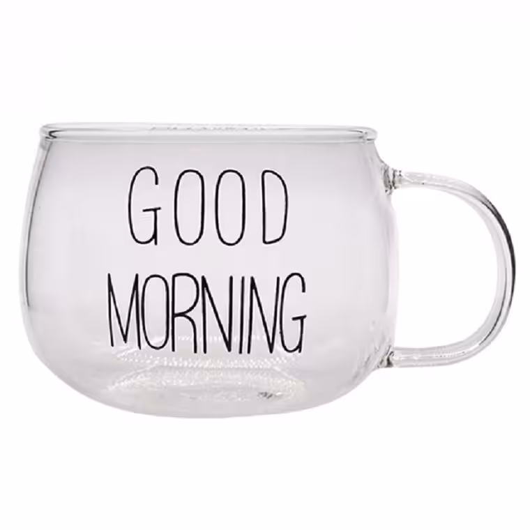 لیوان مدل GOOD MORNING