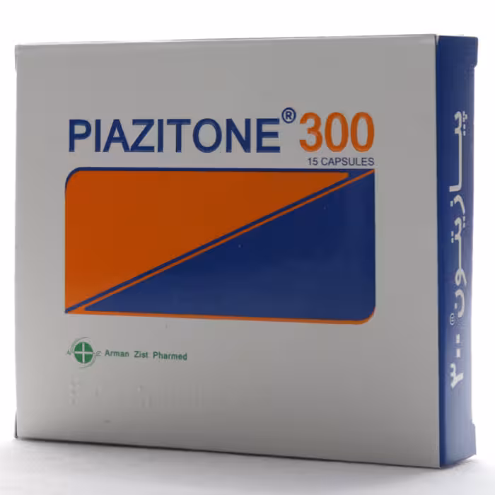 کپسول پیازیتون 300 میلی گرم 15 عددی - دارونت