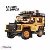 پازل ساختنی لندرور آفرود بزرگ زرد J908