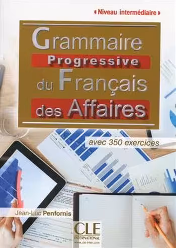 کتاب زبان فرانسه گرامر پروگرسیو Grammaire progressive des affaires – intermediaire