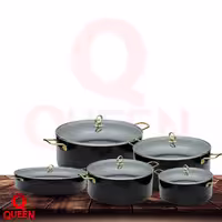 سرویس قابلمه 10پارچه گرانیتی کویین سری جدید