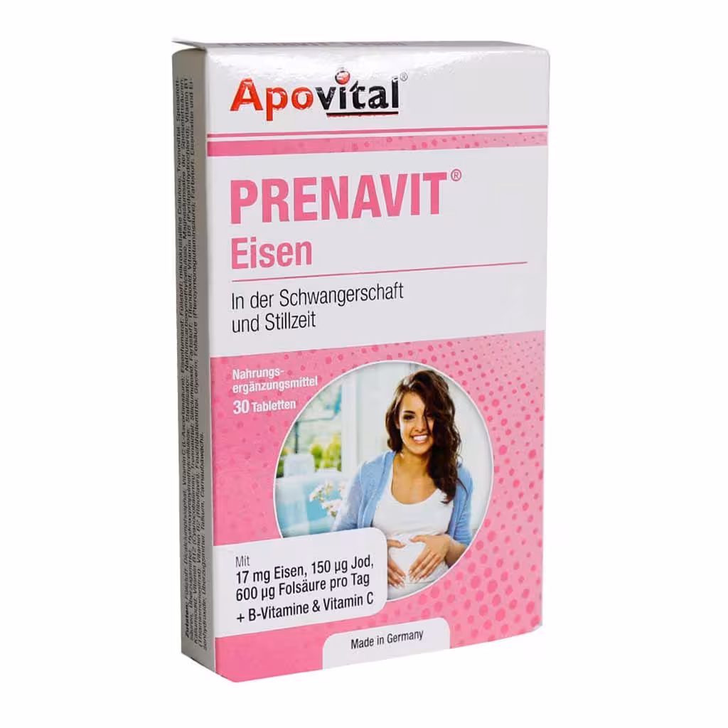 قرص پریناویت آیزن30 عدد آپوویتال Apovital