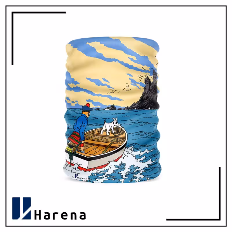 اسکارف طرح جزیره سیاه