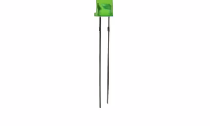 (خود رنگ)LED Green 3mm