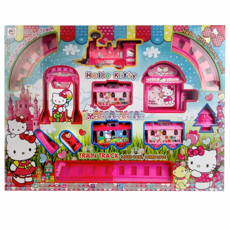 قطار بازی مدل قطار موزیکال هلو کیتی پس کرایه