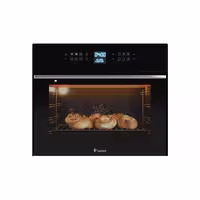 فر رومیزی داتیس، مدل DT-720، با قابلیت‌های پخت متنوع برای آشپزخانه، دارای جوجه گردان