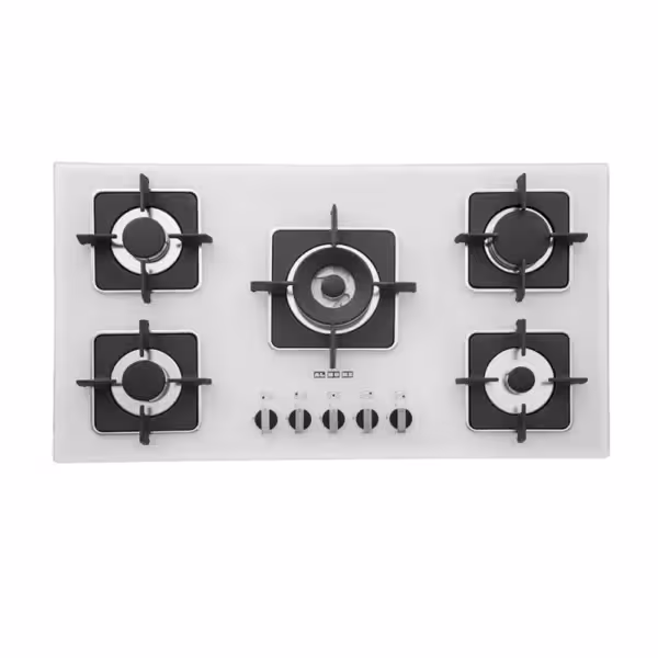 اجاق گاز رومیزی پنج شعله‌ مدل G-5910 w استیل البرز