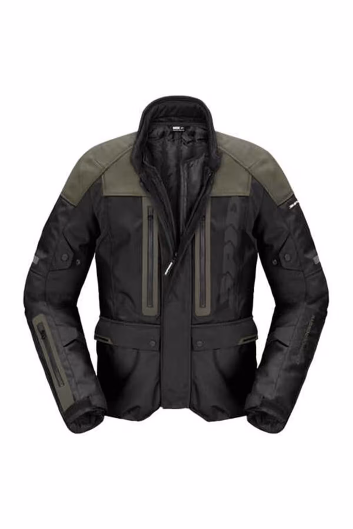 کاپشن موتورسوار سبز مردانه و زنانه SPIDI TRAVELER 3 EVO H2OUT MONT خاکی Motospartan