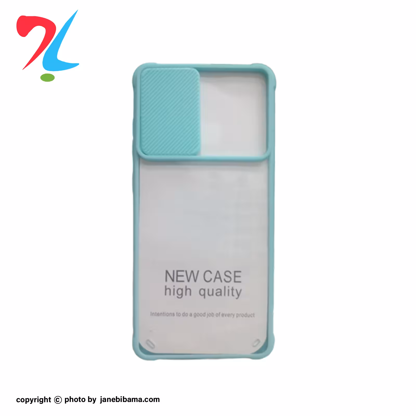 قاب شفاف محافظ لنزدار کشویی سامسونگ GALAXY A10S-رنگ آبی آسمانی