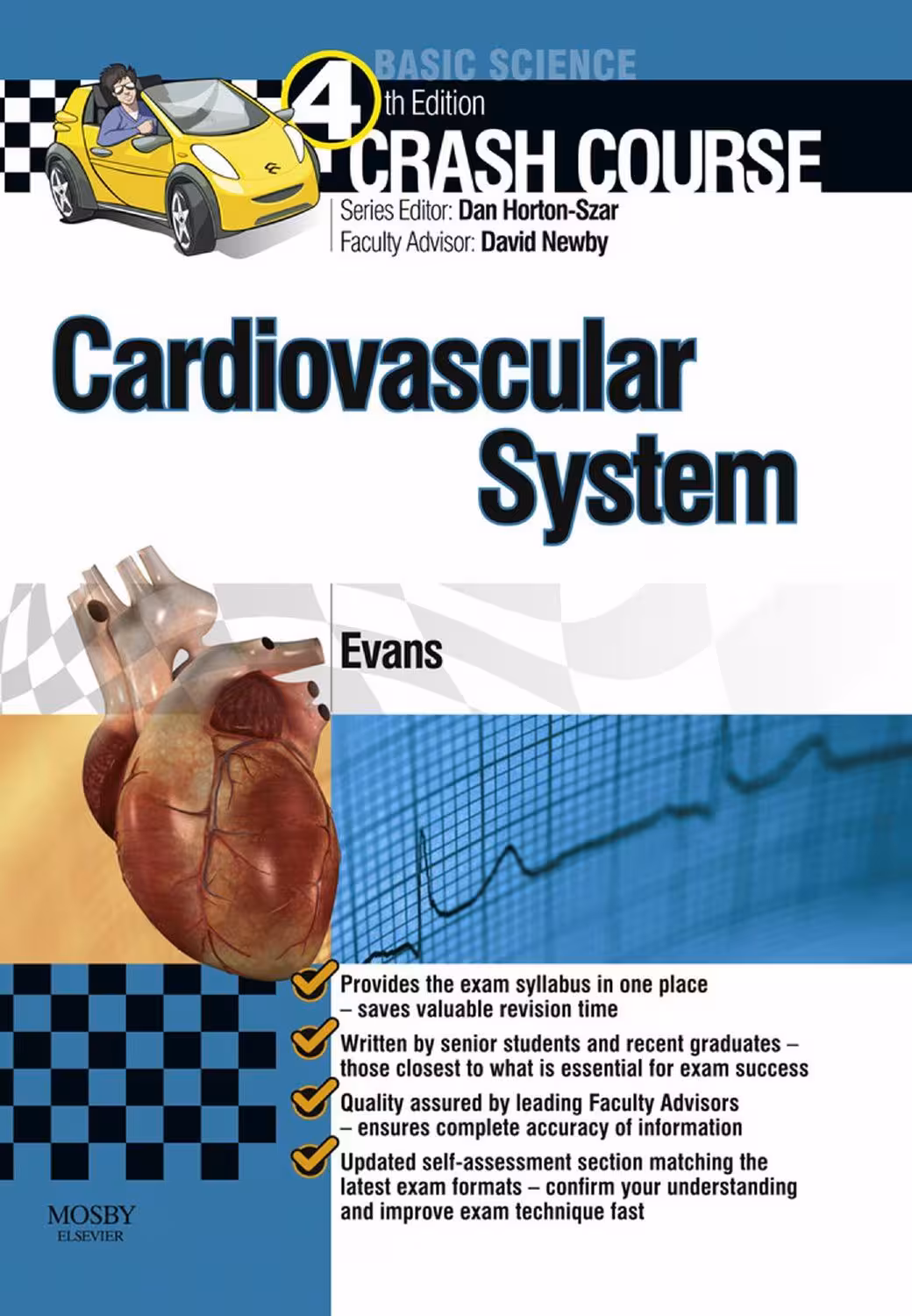 خرید و دانلود نسخه کامل کتاب Crash Course Cardiovascular System : Cardiovascular System.