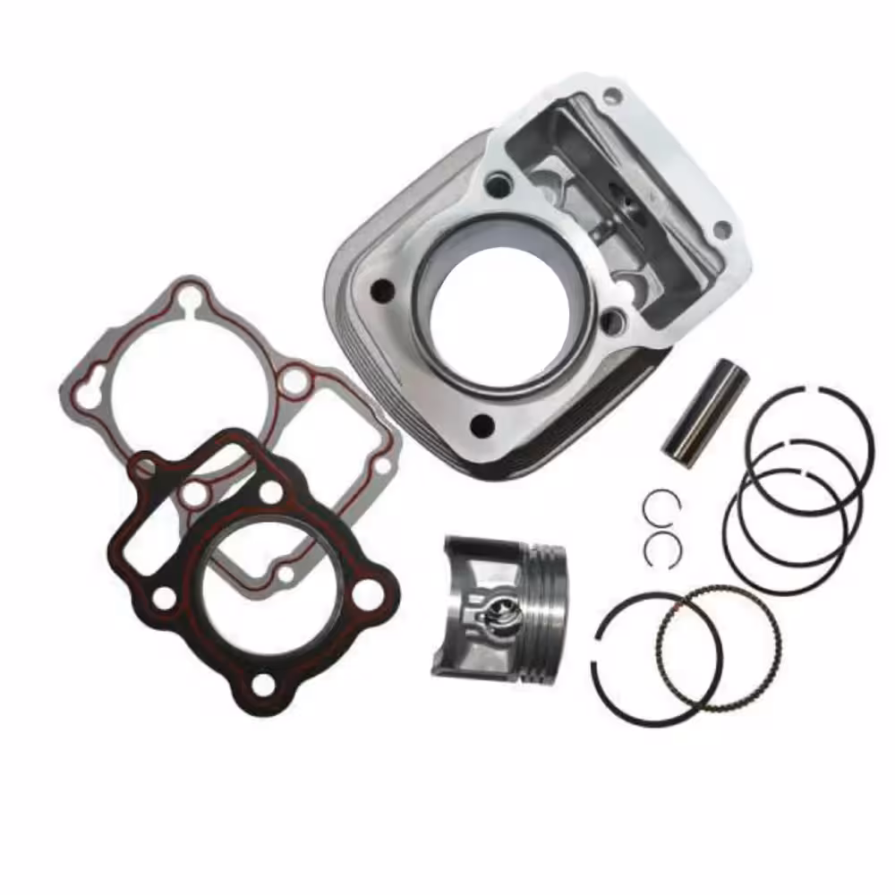 سیلندر وپیستون موتورسیکلت هنداCG150 به همراه واشر سر‌وته