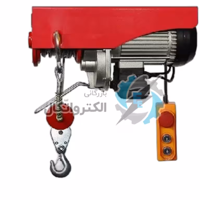 وینچ برقی تکفاز 300 به 600 کیلوگرم(PA 600) ارتفاع 20 متر TMG