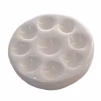 پالت سرامیکی طرح نقلی 9 خانه (دایره ای کوچک)