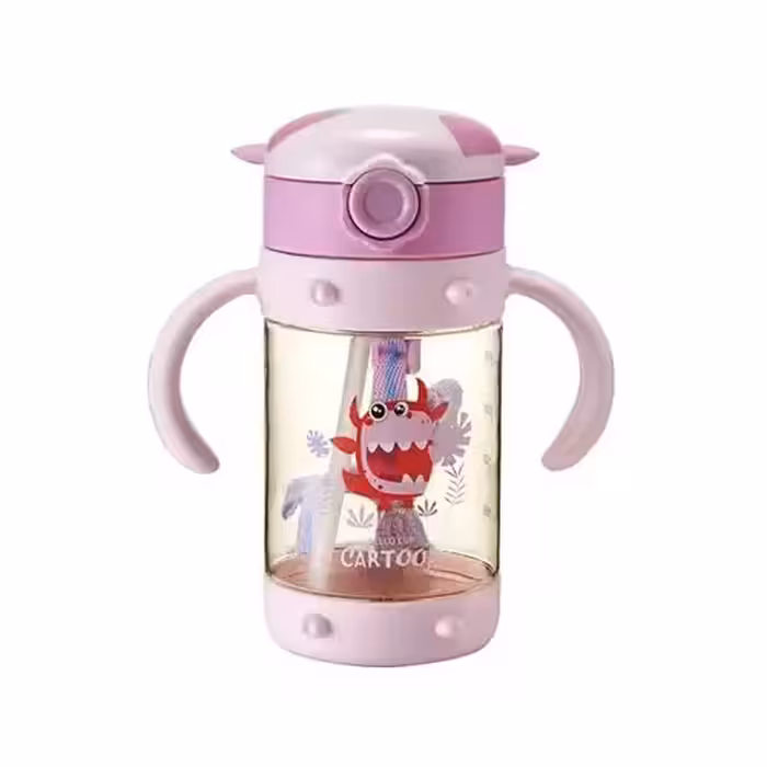 قمقمه نی دار طرح گاو شاخدار 250 میل (CARTOOP)