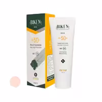 کرم ضدآفتاب  SPF50 پوست چرب کد  1 بیکن 50 میلی‌لیتر Biken