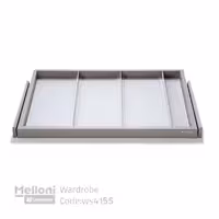 جاکفشی ریلی ملونی WS4155 - یراقینو فروش یراق آلات کابینت و درب