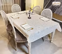 سفره متری رویال طرح گیپور رز