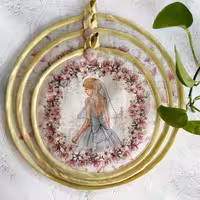 ست 3تایی دمکنی مخمل لیلیان لوکس - طرح 51