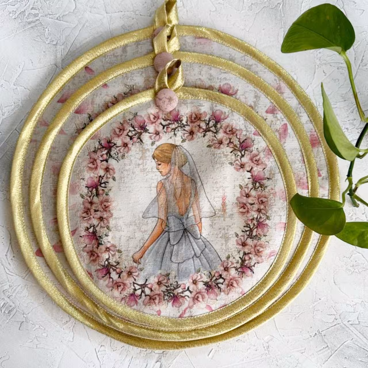 ست 3تایی دمکنی مخمل لیلیان لوکس - طرح 51