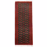 فرش قدیمی دستباف نیم متری کد 4030590