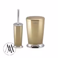 سطل زباله پدال دار ایمن آب مدل ونیز (بژ)