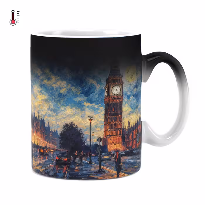 ماگ حرارتی راویتا طرح نقاشی سبک ون گوک – van gogh کد 3834