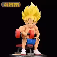 فیگور دراگون بال دمبل بدست Gohan fitness