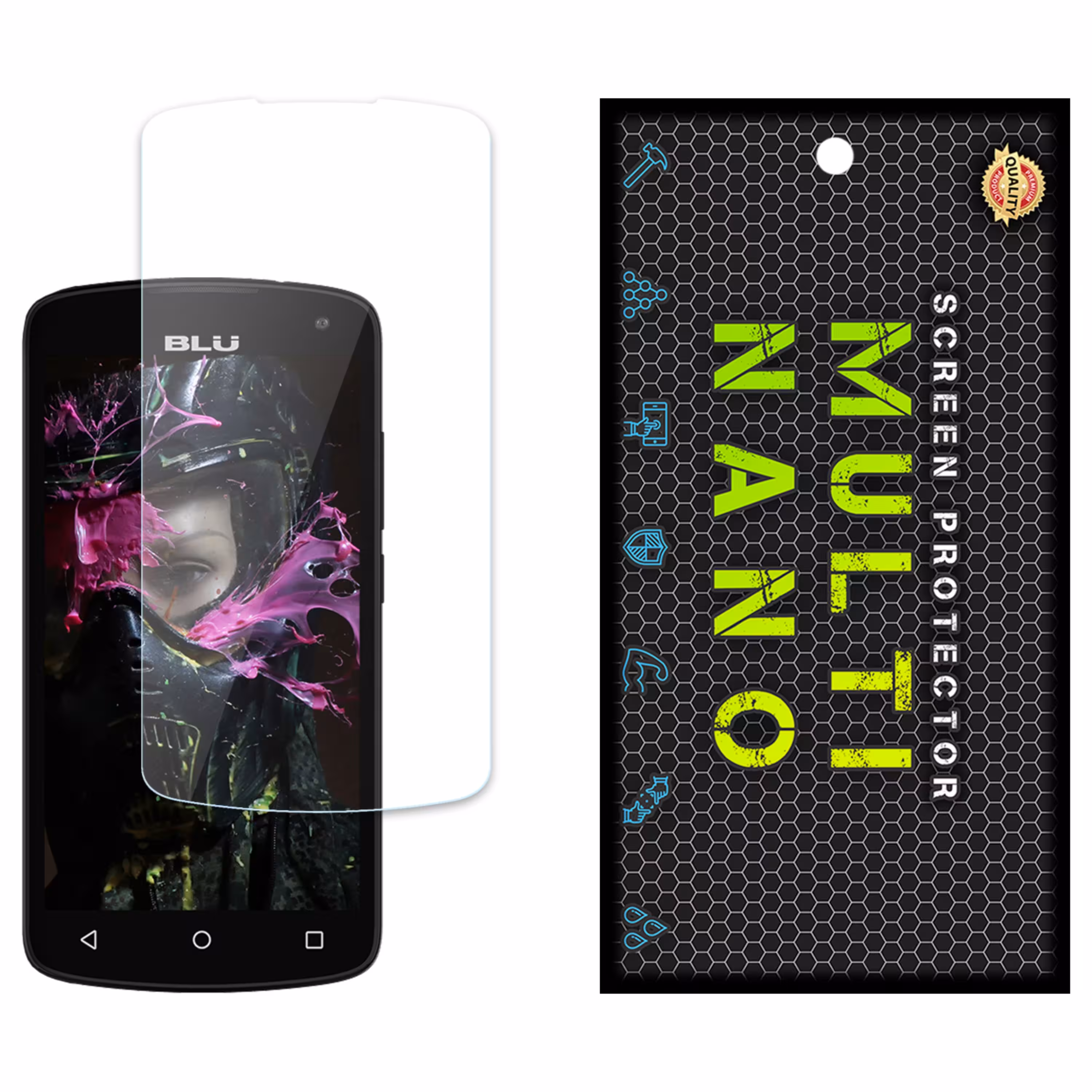 محافظ صفحه نمایش MultiNano مدل X-S1N مناسب برای موبایل بلو Studio X8 HD 2016