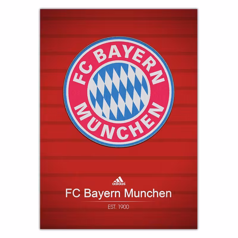 تابلوی ونسونی طرح Bayern Munchen 2016 سایز 50x70 | دنیای قاب