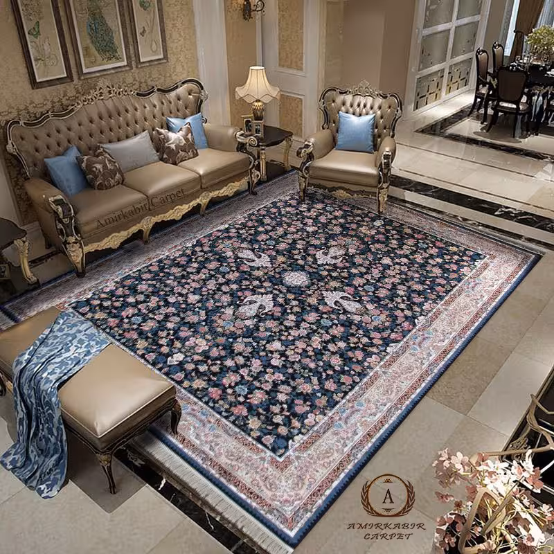 فرش 1200 شانه نقشه کیمیا سعادت برجسته