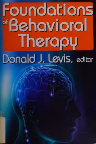 خرید و دانلود نسخه کامل کتاب Foundations of Behavioral Therapy