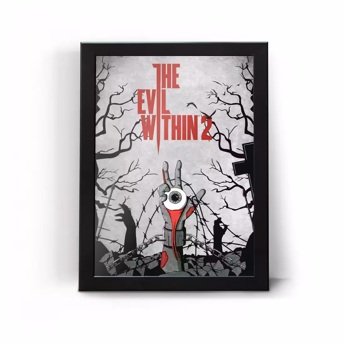 تابلو قاب اویل The Evil Within 4