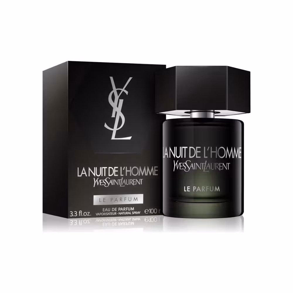 عطر و ادکلن مردانه ایو سن لورن لا نویت د لهوم له پرفیوم (مشکی) YVES SAINT LAURENT (YSL) LA NUIT DE  L’ HOMME LE PARFUM EDP FOR MEN