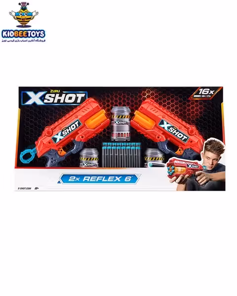 تفنگ  اسفنجی رفکس ایکس شات