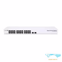 سوئیچ شبکه 24 پورت میکروتیک (MikroTik) مدل CRS326-24G-2S+RM