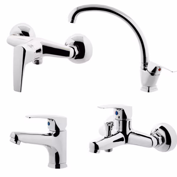 ست شیرآلات البرز روز مدل درسا